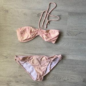 Just Cavalli pink with gold Bikini set